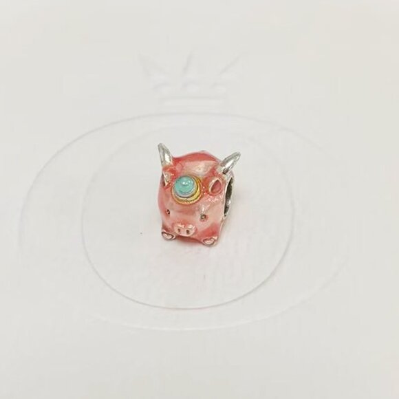 Pandora Flying Unicorn Pig Charm - Picture 3 of 5